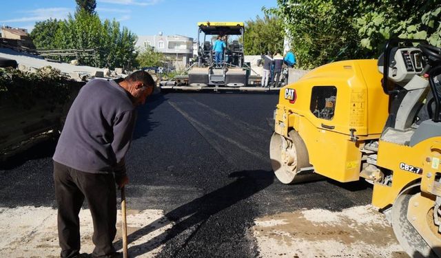 Adıyaman Belediyesi 6 ayda 70 bin ton asfalt serimi yapıldı