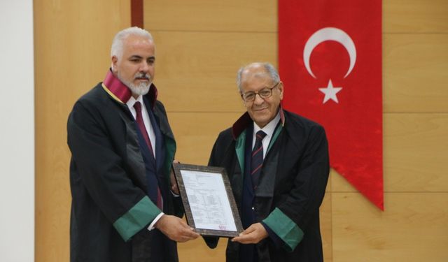 Adıyaman Barosu Başkanı Bilal Doğan, mazbatasını törenle aldı