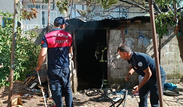 Adıyaman'da dumandan etkilenen 2 kişi tedavi edildi