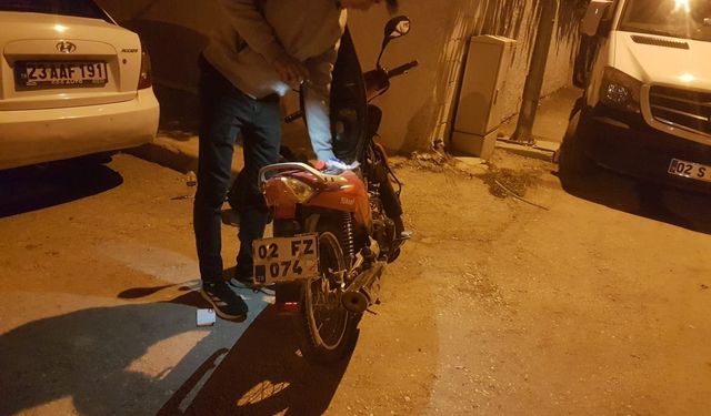 Adıyaman'da motosiklet devrildi: 1 yaralı