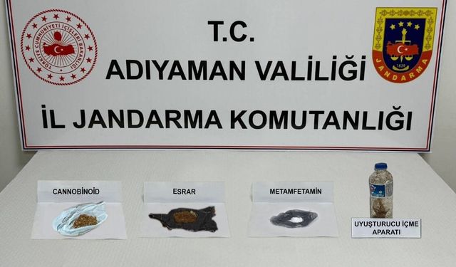 Adıyaman'da uyuşturucu operasyonlarında 16 zanlı yakalandı