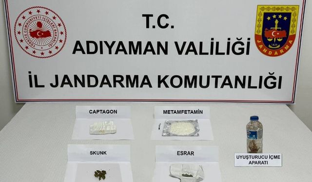 Adıyaman’da uyuşturucu operasyonu: 12 gözaltı