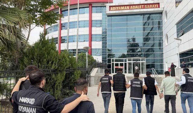 Uyuşturucu operasyonunda 5 şüpheli yakalandı