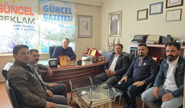 Ak Parti İlçe Başkanı Ertürk’ten gazetemize ziyaret