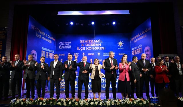 AK Parti Genel Başkanvekili Elitaş, Gaziantep'te ilçe kongrelerine katıldı