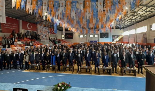 AK Parti Savur 8. Olağan İlçe Kongresi yapıldı