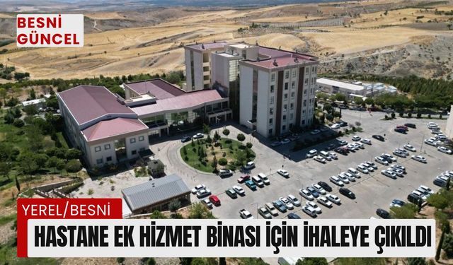 Hastane Ek Hizmet Binası için İhaleye Çıkıldı