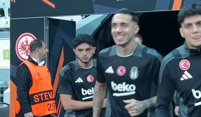 Beşiktaş, Eintracht Frankfurt'la 3-1 kaybetti.