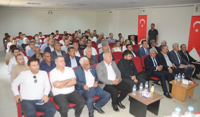 Cizre'de bitkisel üretim toplantısı yapıldı