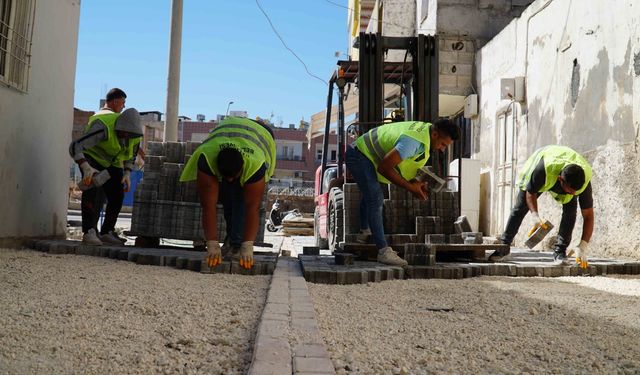 Devteyşti ve Süleymaniye’de hummalı üstyapı çalışması