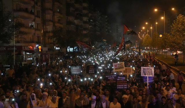 İsrail'in Filistin'e yönelik saldırıları protesto edildi