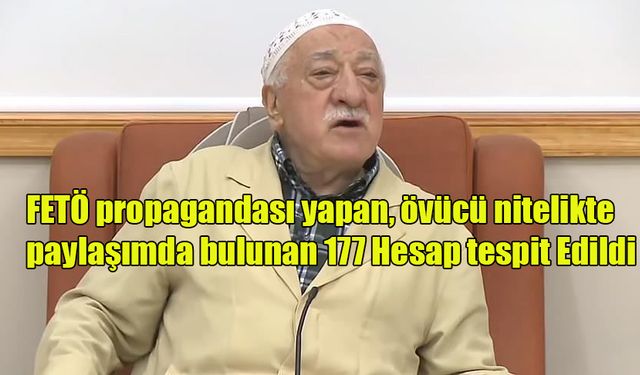 177 Sosyal medya hesap yöneticisi hakkında işlem başlatıldı