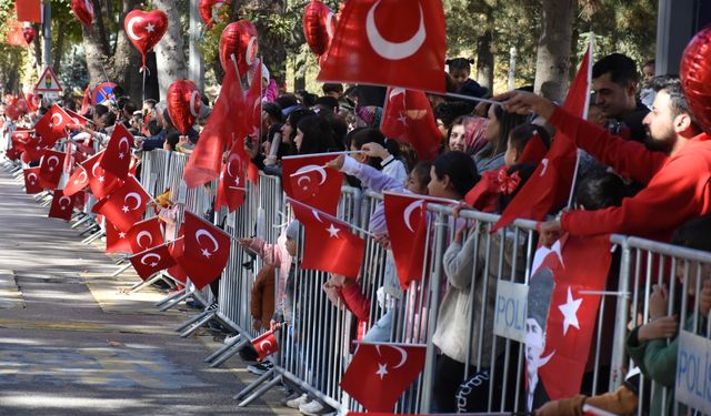 Gaziantep ve çevre illerinde  Cumhuriyet coşkusu