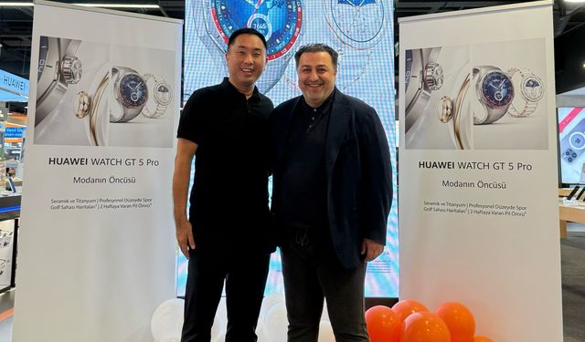 Huawei Watch GT 5, Teknosa'ya geldi.