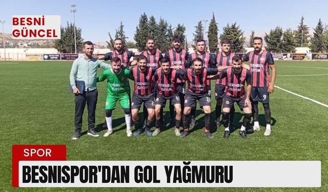 Besnispor'dan Sezonun ilk Maçında Gol Yağmuru