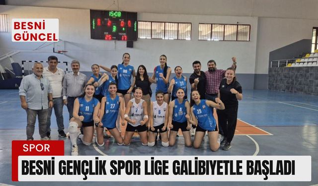 Besni Gençlik Spor Lige Galibiyetle Başladı