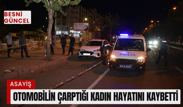 Otomobilin Çarptığı Kadın Hayatını Kaybetti