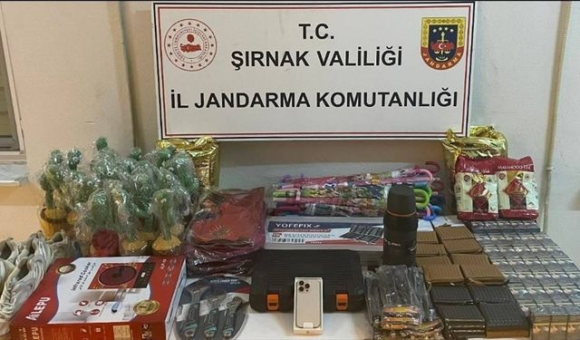 Şırnak'ta kaçakçılık operasyonu düzenlendi