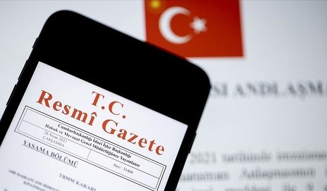 TBMM kararları Resmi Gazete'de yayımlandı