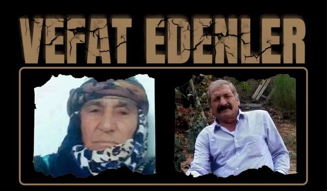 BESNİ VEFAT EDENLER - 30.10.2024