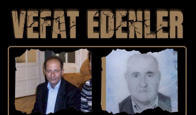 BESNİ'DE VEFAT EDENLER 14.10.2024 - 2