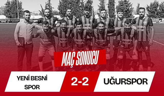 Yeni Besnispor 2-2 Adıyaman Uğurspor