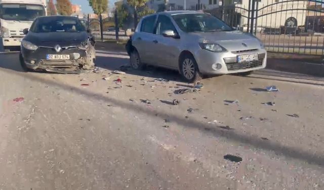 Adıyaman yeni hal kavşağında trafik kazası