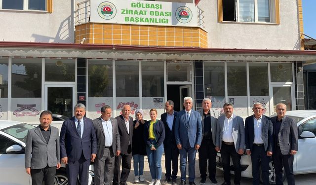 Ziraat Odaları İl Koordinasyon Kurulu Gölbaşı’nda toplandı