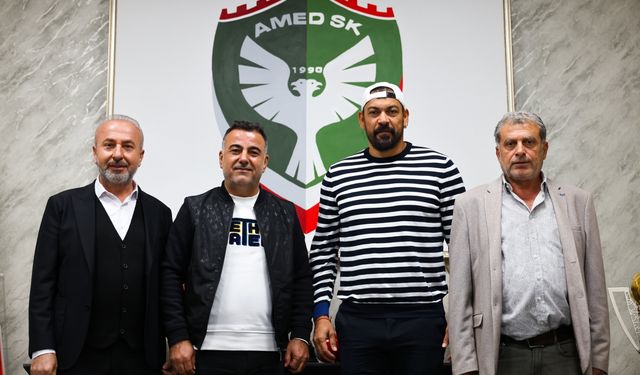 Amed Sportif Faaliyetler'de teknik direktörlüğe Servet Çetin getirildi