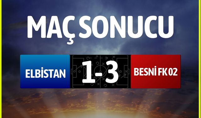 Besni Futbol Kulübü 02’den Kritik 3 Puan