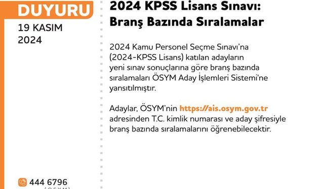 KPSS: Kamu Personel Seçme Sınavı