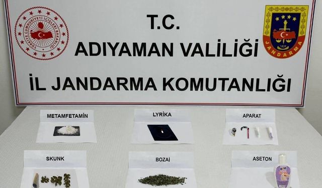 Jandarmadan yasaklı maddeye 17 gözaltı