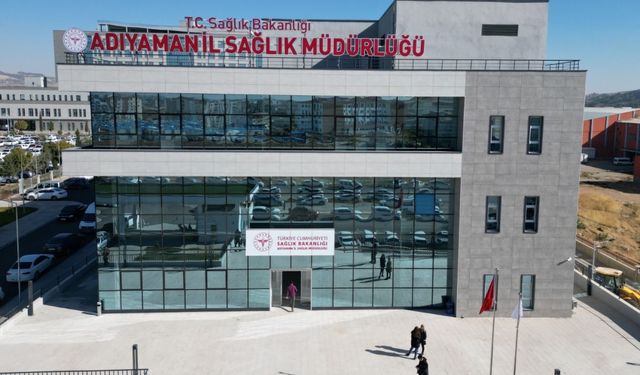 Sağlık Müdürlüğü yeni binasında hizmet veriyor