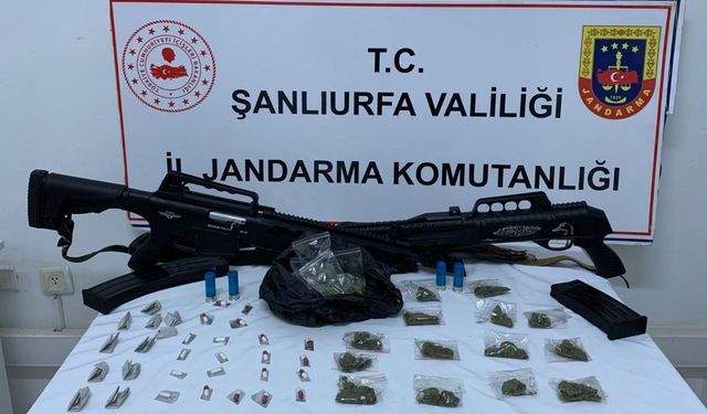 Şanlıurfa'da yasaklı madde operasyonunda 1 zanlı yakalandı