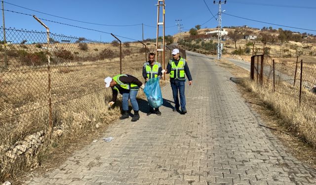 Siirt'te Botan ve Tillo Parkı'nda temizlik yapıldı