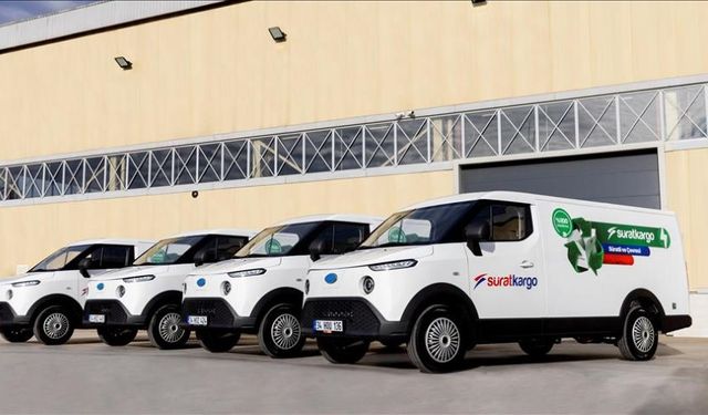 Sürat Kargo, 2025'te 125 elektrikli araca sahip olacak