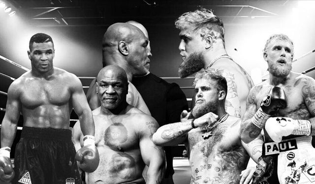 Mike Tyson ve Jake Paul yarın karşılaşacak.