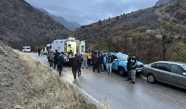 Üzerine kaya parçaları düşen çoban hayatını kaybetti