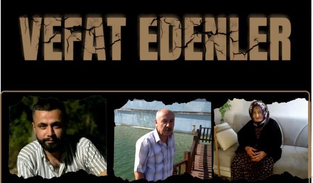 Besni'de Vefat Edenler 25.11.2024