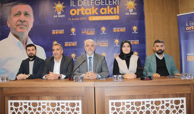 AK Parti il delegeleri ile 'Ortak Akıl' toplantısı yapıldı