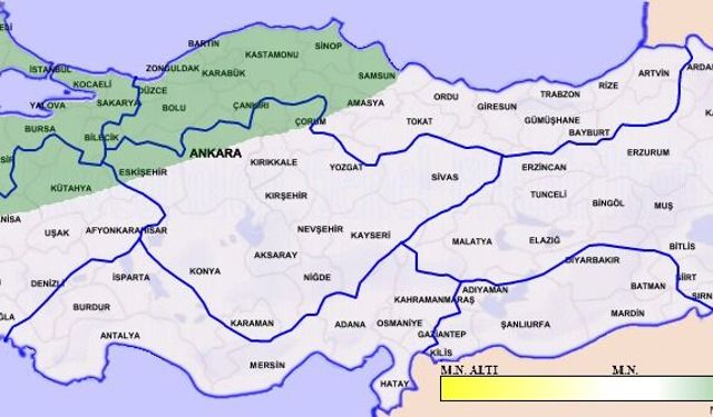 2025'in ilk haftasında Türkiye hava durumu