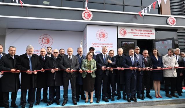 Gaziantep'te Gümrük Laboratuvarı Açıldı