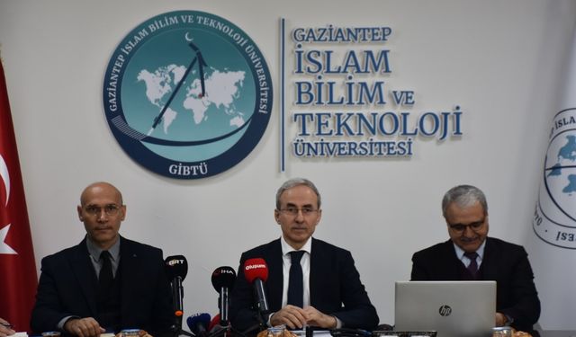 GİBTÜ Rektörü Prof. Dr. Demir, çalışmaları aktardı