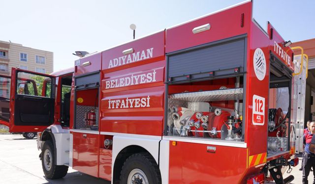 Adıyaman İtfaiyesi, 8 Ayda 1285 Yangına Müdahale Etti