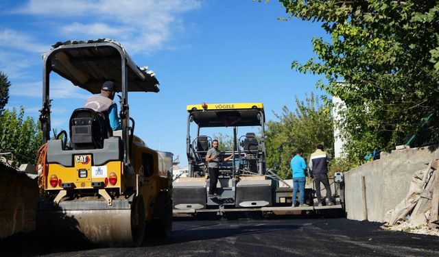 Adıyaman Belediyesi'nden  '7 ayda 100 bin ton asfalt'