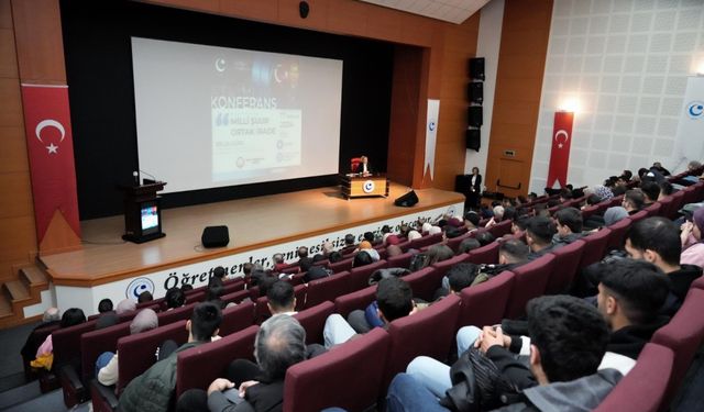 Adıyaman Üniversitesinde "Milli Şuur Ortak İrade" Konferansı