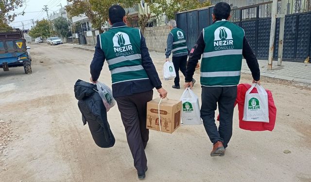 Adıyaman'da Nezir Derneği’nden kış desteği