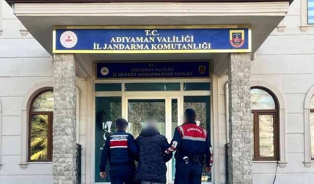 Adıyaman'da yasaklı maddeye  1 tutuklama