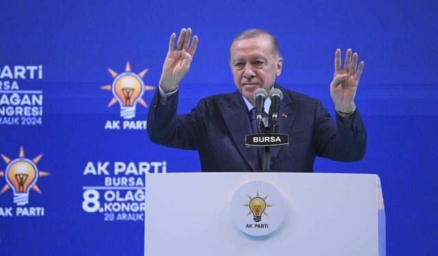 Erdoğan: 'Faiz düşmeli, enflasyon da inmelidir.'