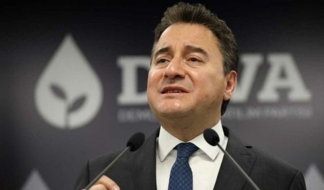 DEVA Partisi Genel Başkanı Ali Babacan'dan Suriye mesajı